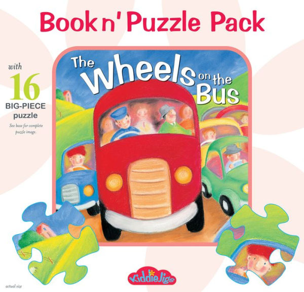The Wheels on the Bus Book n' Puzzle Pack