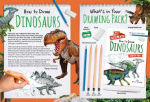 Alternative view 2 of How to Draw Dinosaurs
