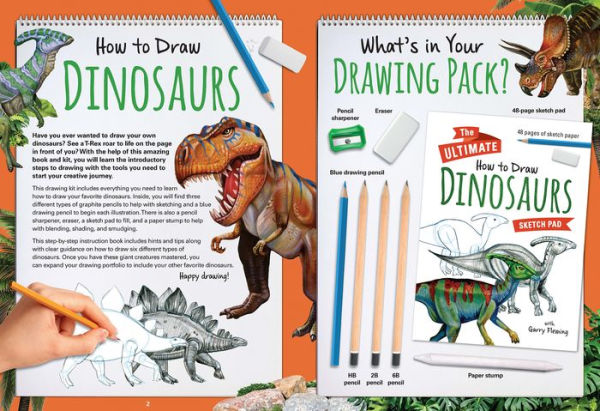 Barnes and Noble Magical Water Painting: Amazing Dinosaurs: (Art