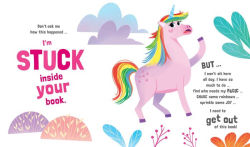 Alternative view 2 of There's a Unicorn Stuck in My Book!