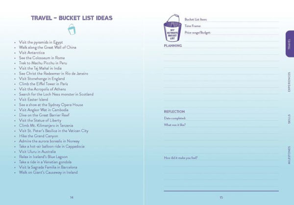 My Ultimate Bucket List