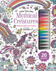 Title: Deluxe Wall Art Mythical Creatures, Author: Lake Press