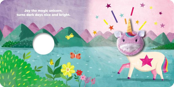 Magical Unicorn: Finger Puppet Board Book