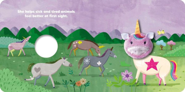 Magical Unicorn: Finger Puppet Board Book