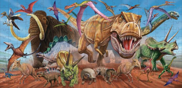 Garry Fleming's Dinosaurs - Book & Jigsaw Vol. 2 (US Edition - Barnes & Noble)