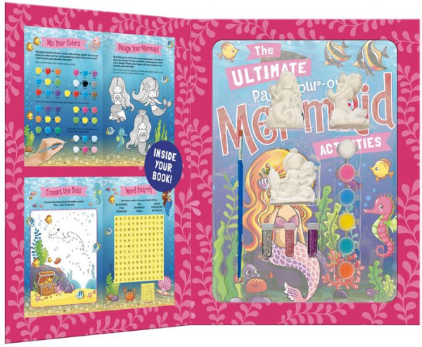 The Ultimate Book & Kit - Paint Your Own Mermaid (window box format) (US Edition - Barnes & Noble)