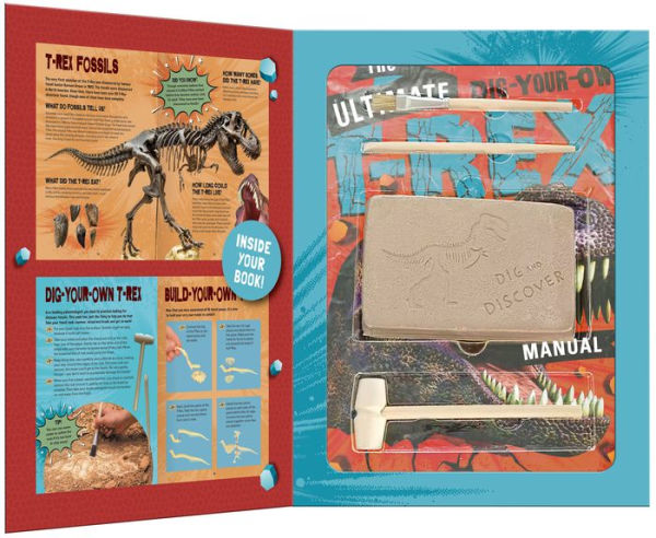 The Ultimate Book & Kit - Dig-Your-Own T-Rex (window box format) (US Edition - Barnes & Noble)