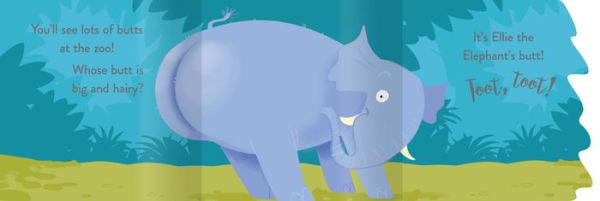 Whose Butt? At the Zoo: Lift-the-Flap Board Book