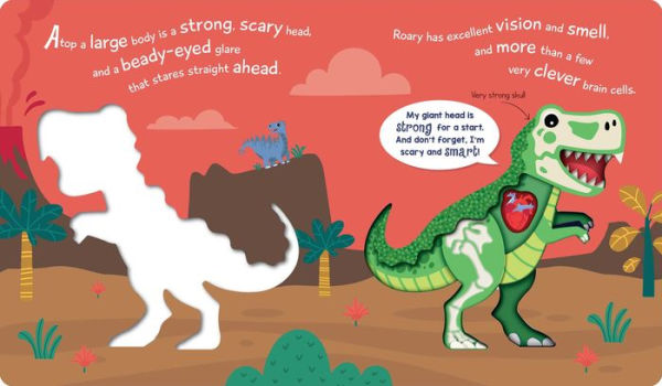 Look Inside: Roary the Dinosaur: Chunky Board Book