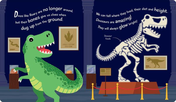 Look Inside: Roary the Dinosaur: Chunky Board Book