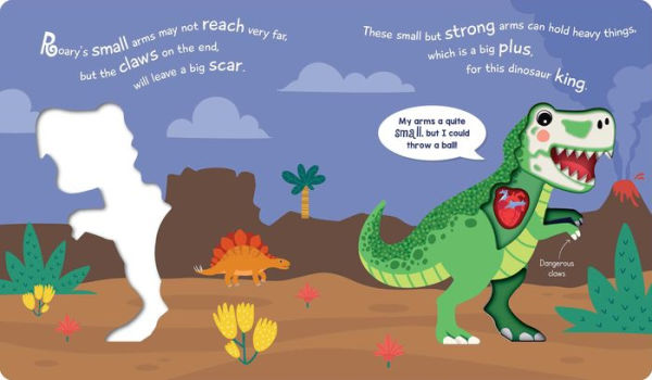 Look Inside: Roary the Dinosaur: Chunky Board Book