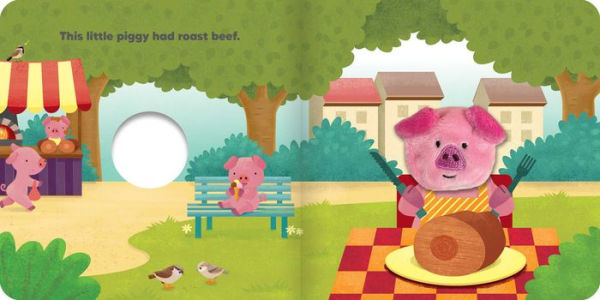 This Little Piggy: Finger Puppet Book: Finger Puppet Book