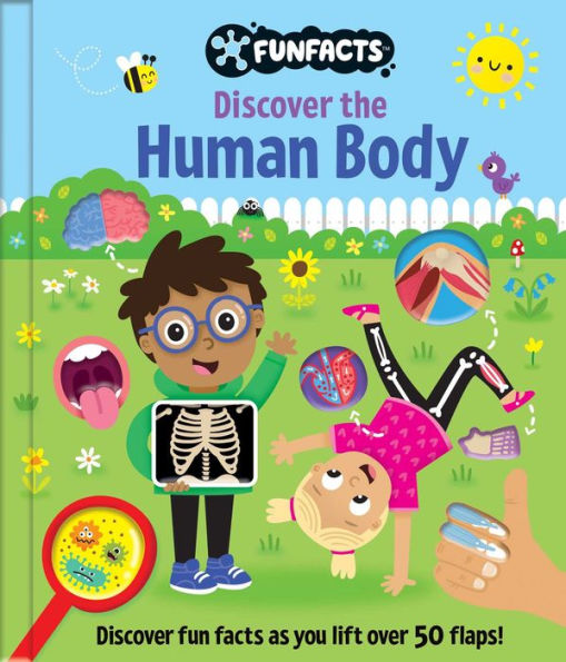 Discover the Human Body: Lift-the-Flap Book: Board Book with Over 50 Flaps to Lift!