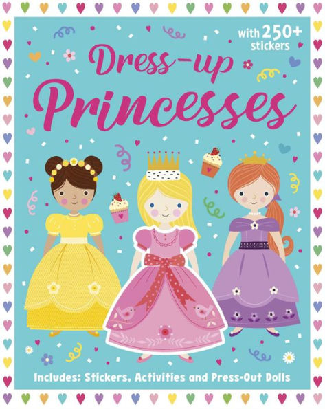 Princesses: Dress-Up Sticker Book: Activity Book