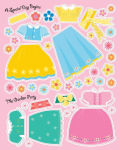 Alternative view 4 of Princesses: Dress-Up Sticker Book: Activity Book