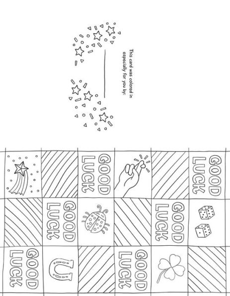 Color-Your-Own All Occasions Greeting Cards: 16 Cards and 30 Gift Tags