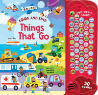 Title: Things That Go: 50 Button Sound Book: Search & Find Book with 50 Noises!, Author: Samantha Meredith