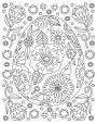 Alternative view 3 of Easter Wonderland: Coloring Book: Color-Your-Own Gallery Wall Art