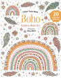 Boho: Coloring Book: Color-Your-Own Gallery Wall Art