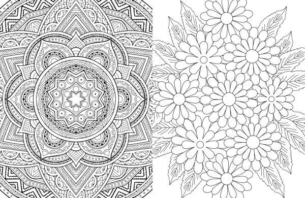 Color Your Own Gem Art