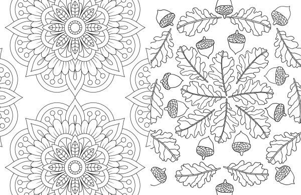 Color Your Own Gem Art