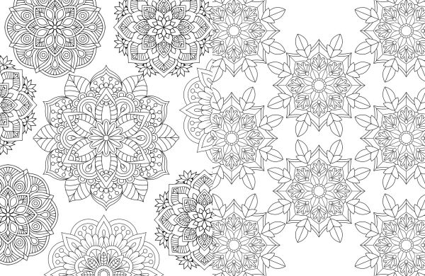 Color Your Own Gem Art