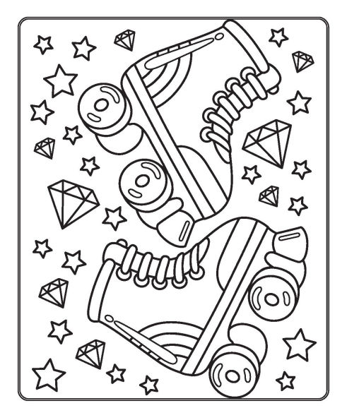 Activity Folder - Neon Vibes