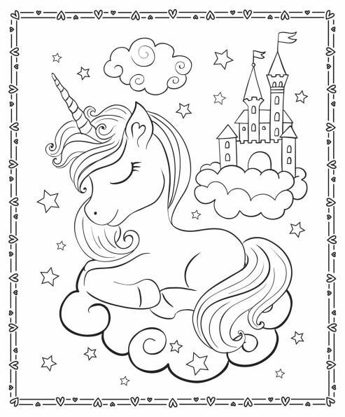 Markerific: Unicorn Wishes: Activity Folder with 6 Markers