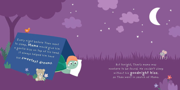 The Goodnight Kiss: Padded Board Book: Picture Storybook