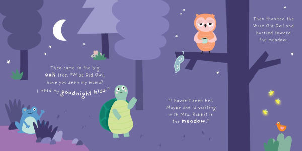 The Goodnight Kiss: Padded Board Book: Picture Storybook