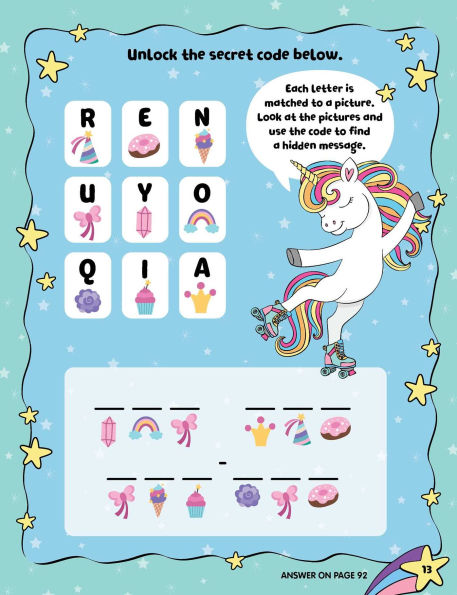Unicorn: Bumper Activity Book: With press-outs and over 100 stickers!