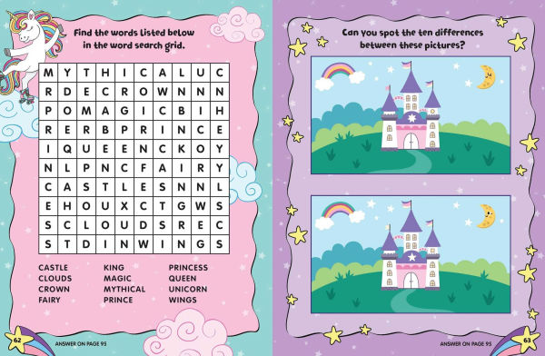 Unicorn: Bumper Activity Book: With press-outs and over 100 stickers!
