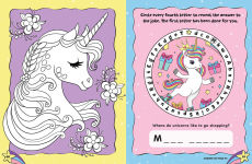 Alternative view 4 of Unicorn: Bumper Activity Book: With press-outs and over 100 stickers!