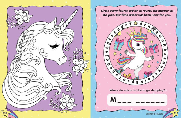 Unicorn: Bumper Activity Book: With press-outs and over 100 stickers!
