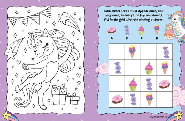 Unicorn: Bumper Activity Book: With press-outs and over 100 stickers!