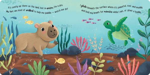 I Love Being a Capybara: Padded Board Book: Picture Storybook