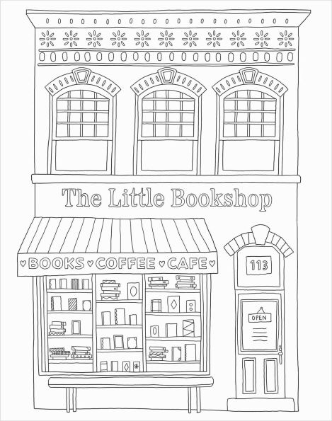 Book Lover's Coloring Book: Color-Your-Own Mindful Poster Art