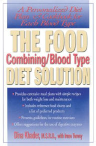 Title: The Food Combining/Blood Type Diet Solution, Author: Dina Khader