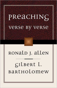 Title: Preaching Verse by Verse, Author: Ronald J. Allen