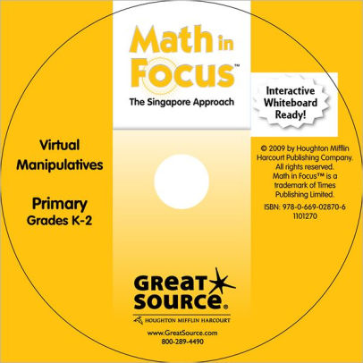 Math In Focus Singapore Math Primary Virtual