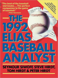Title: Elias Baseball Analyst 1992, Author: Seymour Siwoff