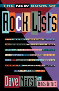 Title: New Book of Rock Lists, Author: Dave Marsh