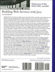 Alternative view 2 of Building Web Services with Java: Making Sense of XML, SOAP, WSDL, and UDDI