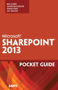 Ebook text format free download Microsoft SharePoint 2013 Pocket Guide 9780672336980
