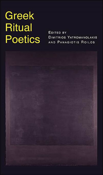 Greek Ritual Poetics