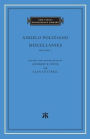 Miscellanies, Volume 1