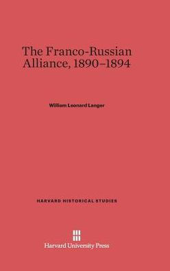 The Franco-Russian Alliance, 1890-1894