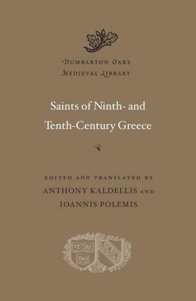 Saints of Ninth- and Tenth-Century Greece