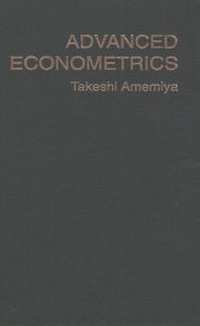 Title: Advanced Econometrics, Author: Takeshi Amemiya
