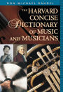 The Harvard Concise Dictionary of Music and Musicians